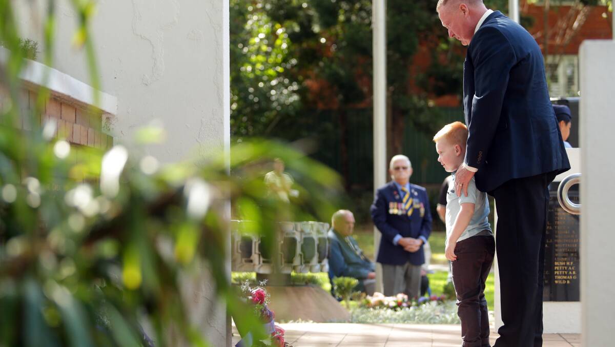 Commemoration services were hosted by the St George region’s RSL Sub-branches on Sunday ahead of Anzac Day dawn services. Pictures: Chris Lane 