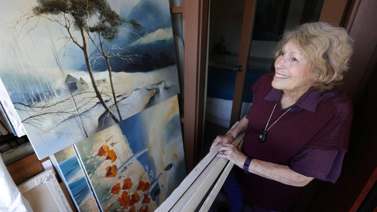Terrence Jeff left behind hundreds of paintings which his widow, Verna would now like to share with the world.