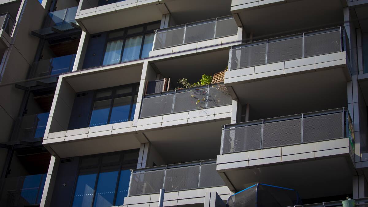 Cladding concerns: A Melbourne building subject of cladding inspections. Now buildings in Georges River and Bayside are under the spotlight: Picture: Eamon Gallagher