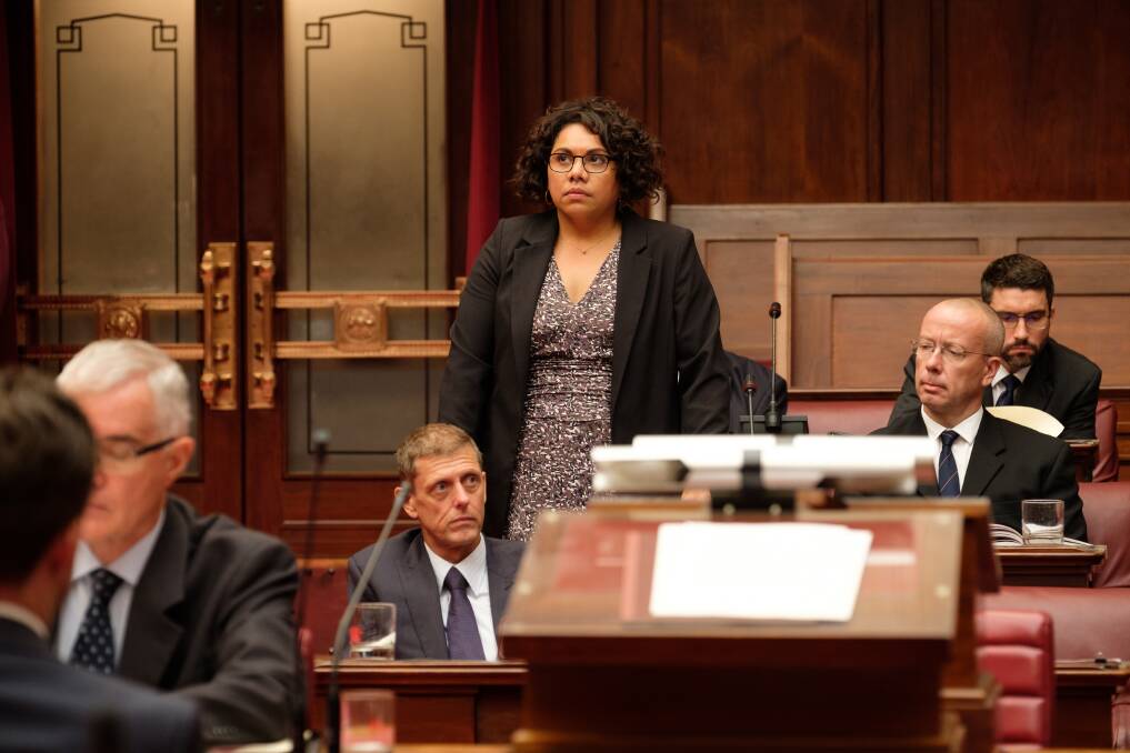 Still from Total Control of Deborah Mailman as Alex Irving. Picture: ABC