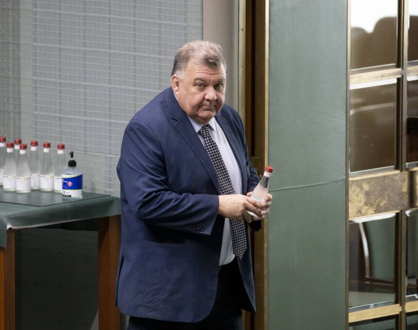 Member for Hughes: Craig Kelly. Picture: Sitthixay Ditthavong.