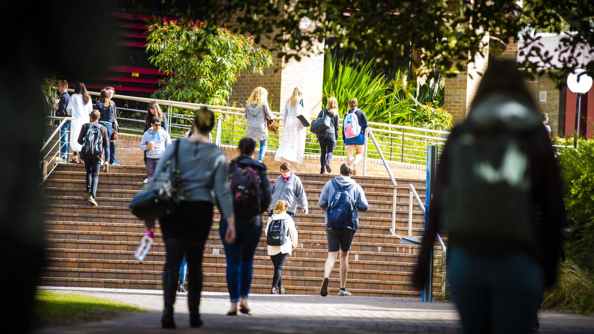 NOT AS BAD: UOW is bucking the national trend in terms of enrolments.