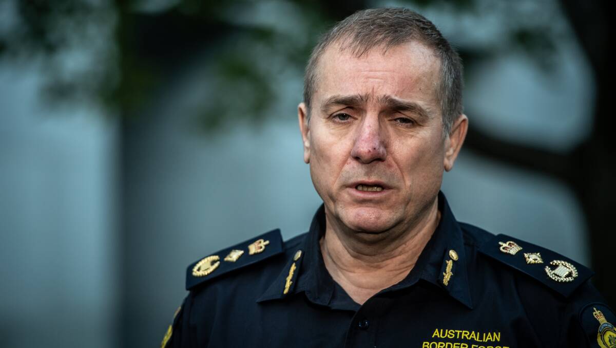 Border Force commissioner Michael Outram. Picture: Karleen Minney