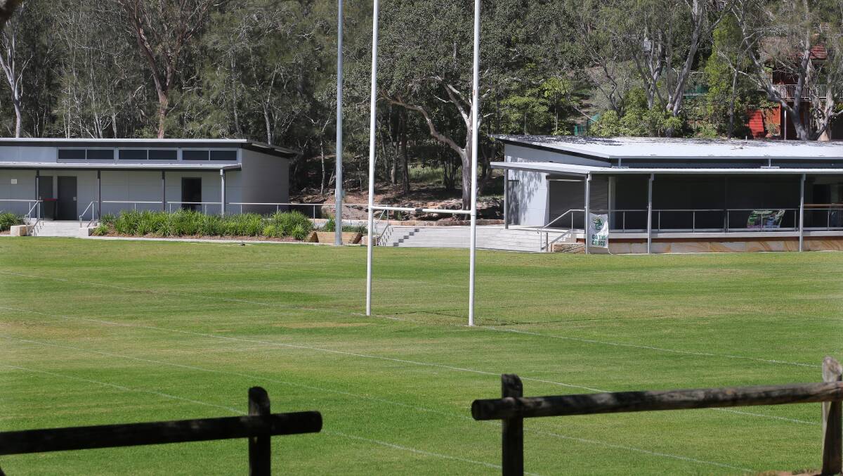 Como-Jannali Junior Rugby League Club's new clubhouse and amenities block at Scylla Bay Oval, which received a state government grant, is the type of project that could attract funding under the new federal government program. Picture: John Veage