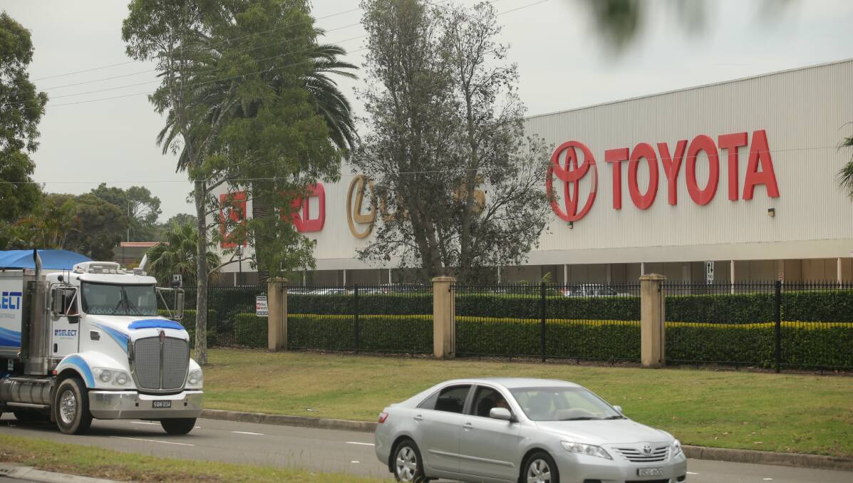 Uncertain future: Toyota says the site could have a range of uses. Picture: Chris Lane