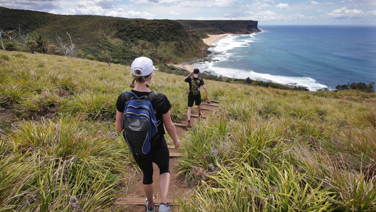 The Coast Track through Royal National Park. Picture by John Veage