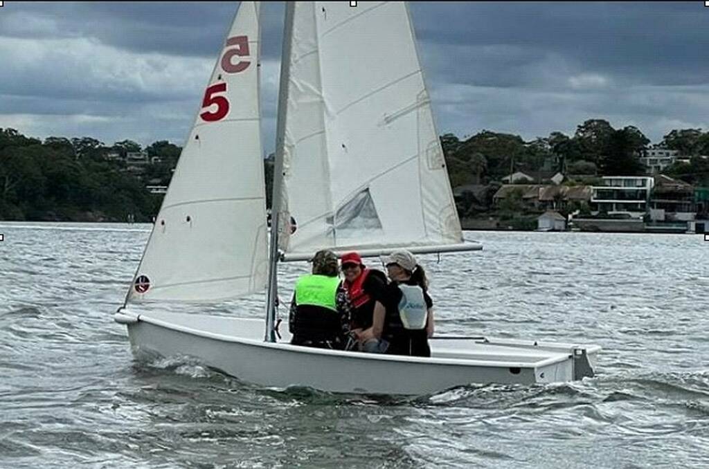 The SheSails program at Connells Point Sailing Club. Picture supplied