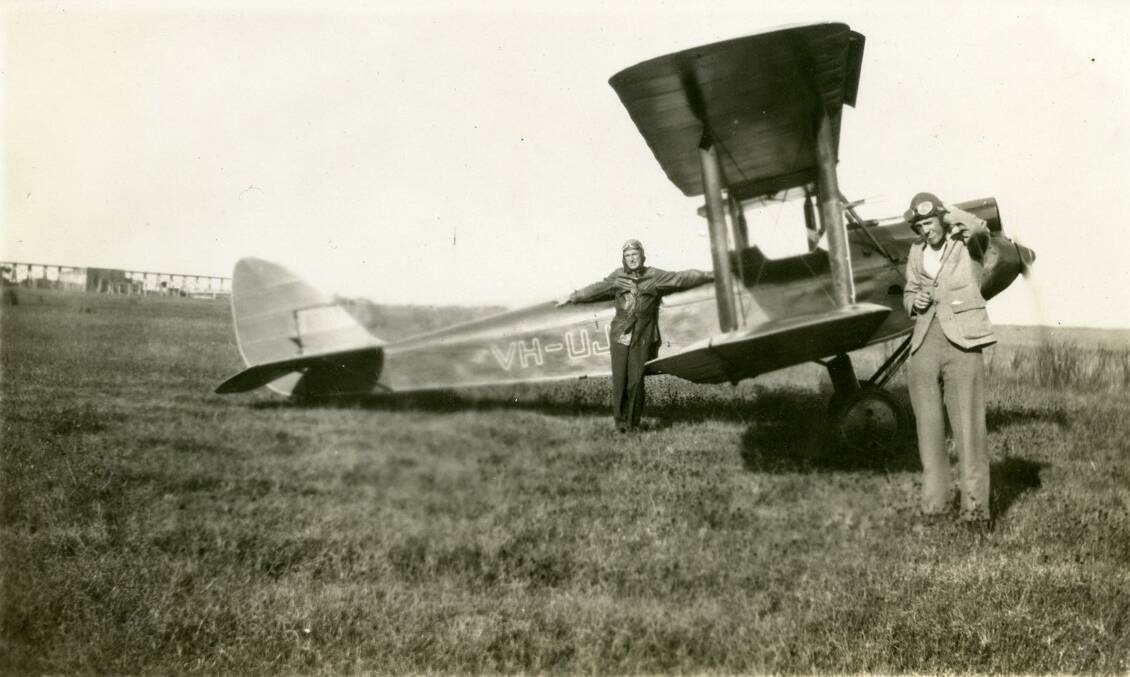 Rockdale aviator Reginald Annabel. Picture: supplied