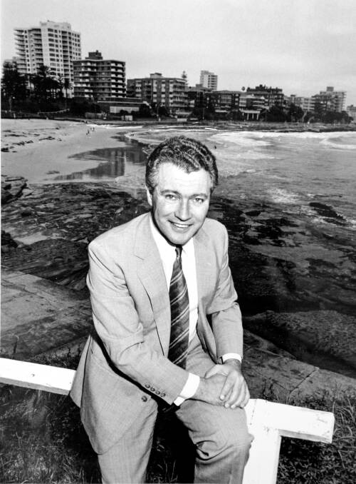 Young Michael Egan at Cronulla. Picture by John Veage