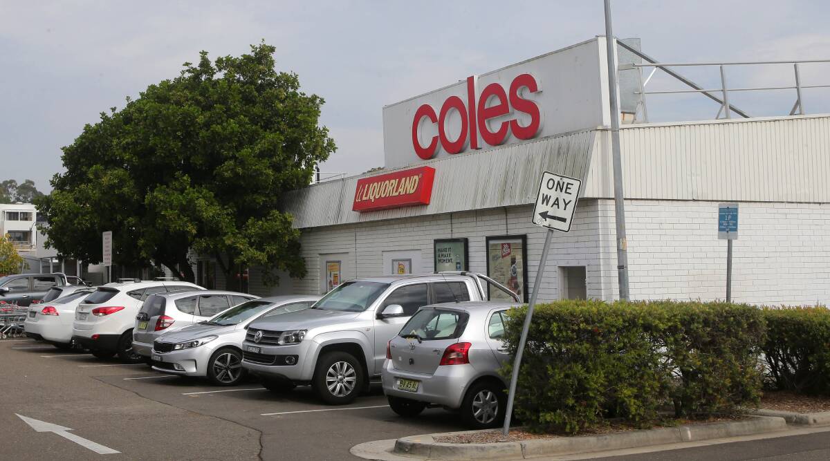 Coles Caringbah. Picture: John Veage