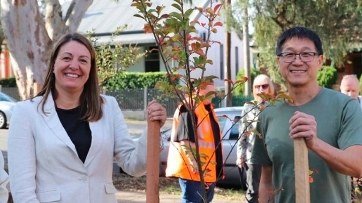 Bayside Council mayor, Dr Christina Curry thanks residents this year for participating in its Adopt a Tree program by caring for newly planted trees. Picture supplied