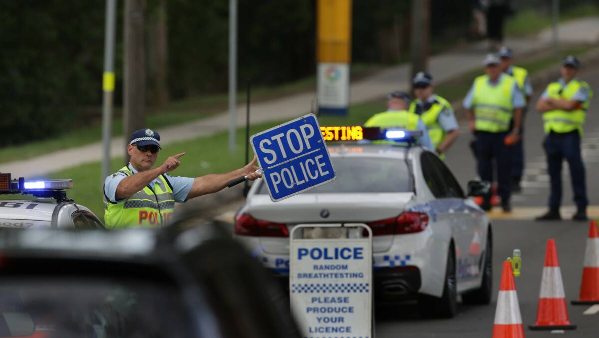 Random breath testing and drug testing operations will occur over the long weekend. Picture: John Veage