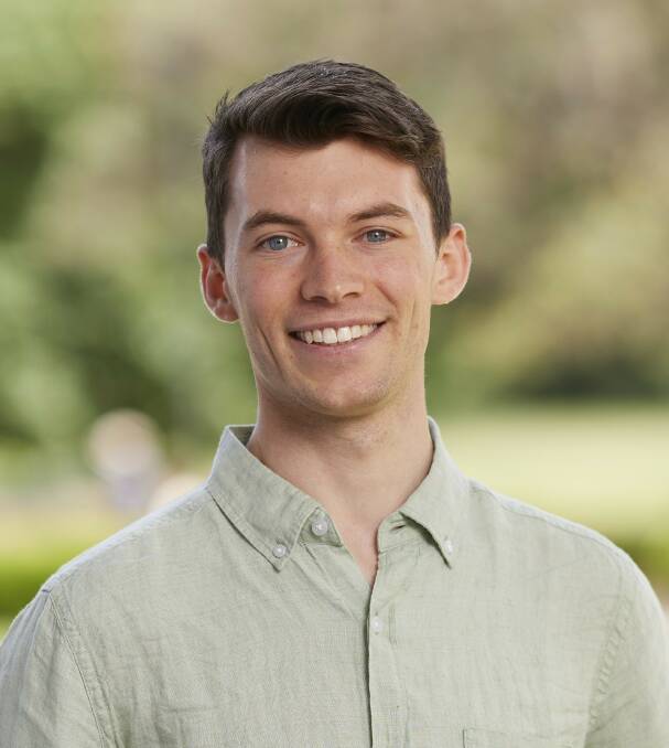University graduate Cooper Riach is the Greens candidate for Heathcote. Picture supplied