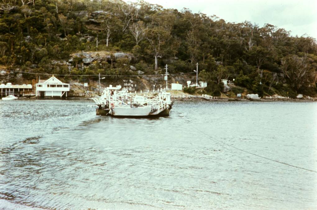 The last and largest version of the Lugarno Ferry, which operated between 1961 and 1974.Picture Sutherland Shire Libraries