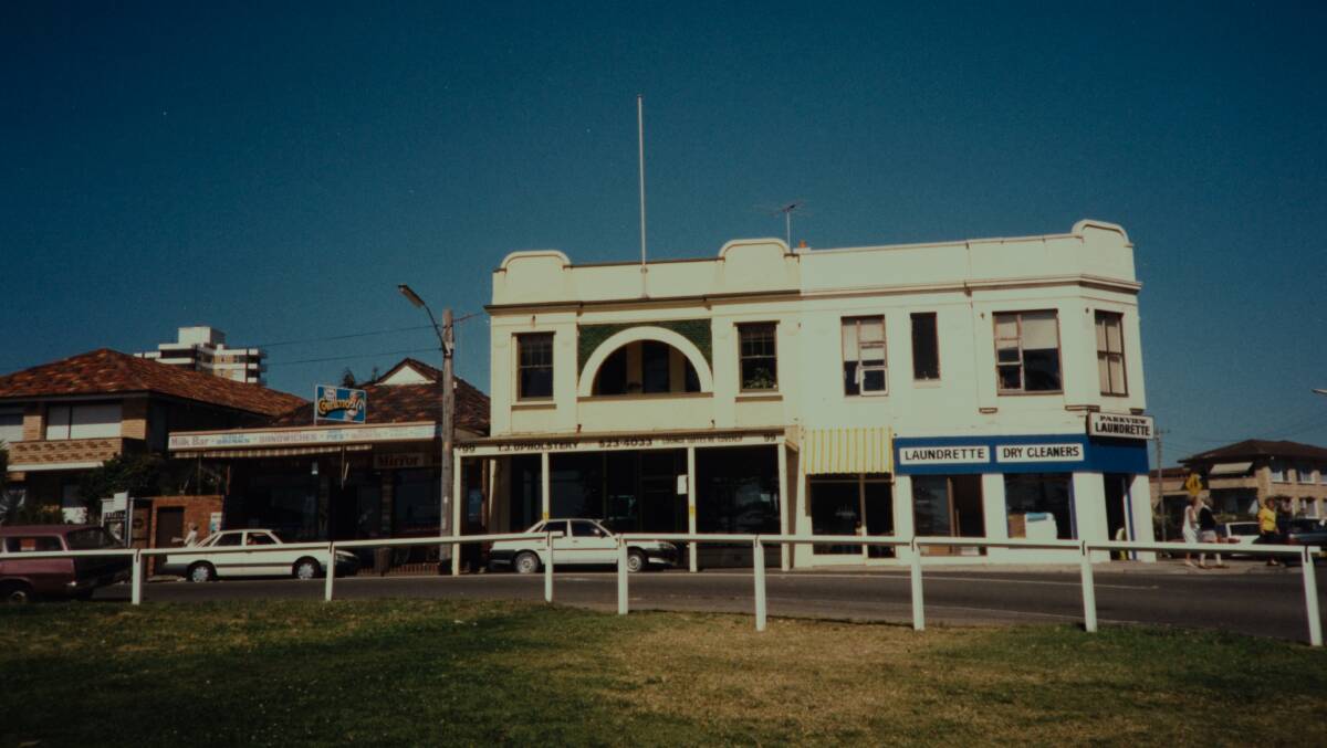 The shops, pictured in the 1980s, have served many uses. Picture: Sutherland Shire Libraries Local Studies