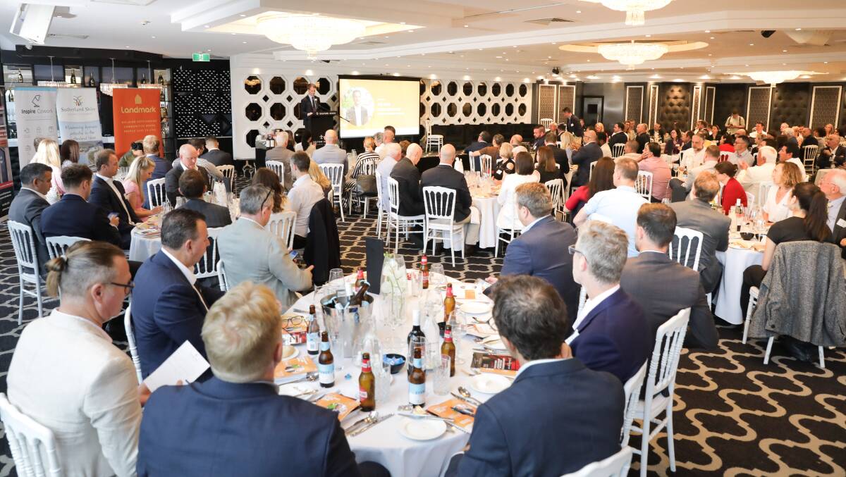 The forum at Doltone House, organised by Sutherland Shire Business Chamber. Picture by John Veage