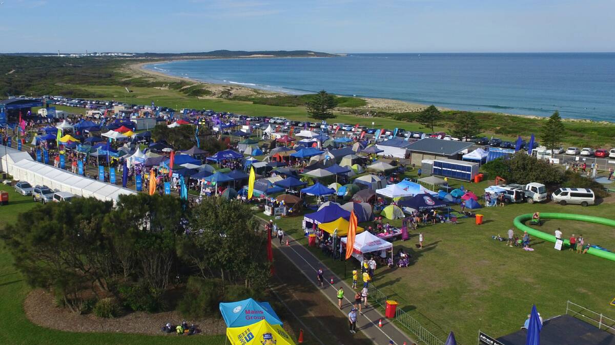 Relay for Life in Don Lucas Reserve. Picture: supplied