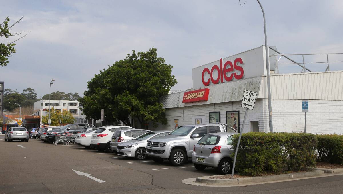Coles at Caringbah. Picture by John Veage