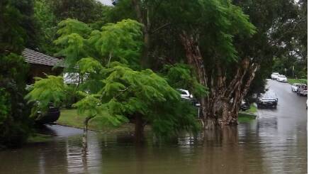Flood event in Sutherland Shire. Picture supplied