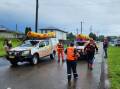 File photo of SES Sutherland Shire crews with flood boats during a 2023 weather event. Picture Facebook
