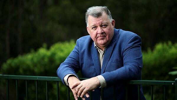 Former Liberal Craig Kelly at his Illawong home on the weekend after a turbulent week. Picture: Geoff Jones