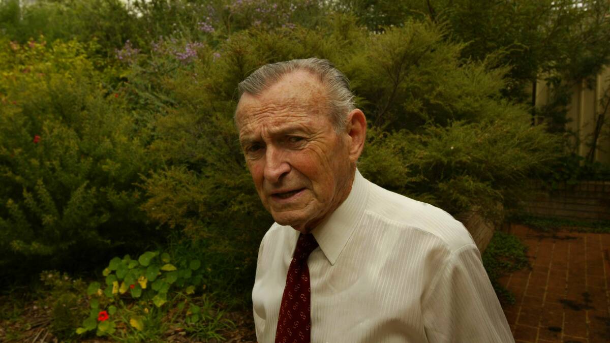 Bob Walshe, OAM, founder of the Sutherland Shire Environment Centre. 