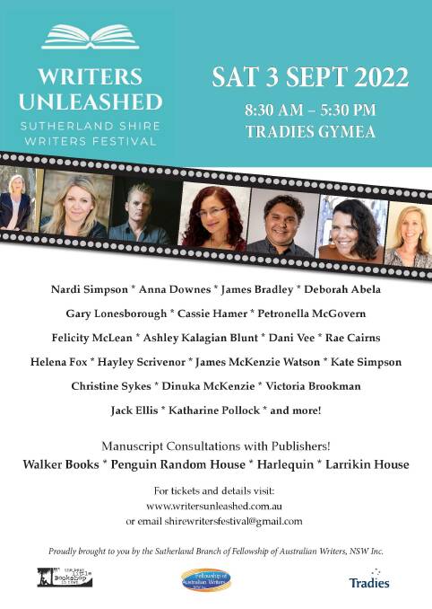 Pencil in date for Writers Unleashed