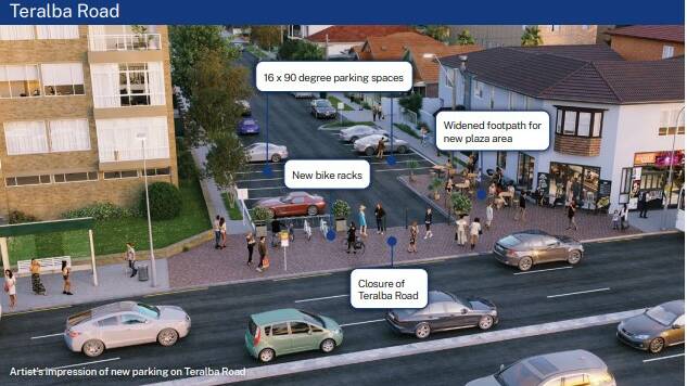 Artist's impression of new-look Teralba Road intersection. Picture supplied