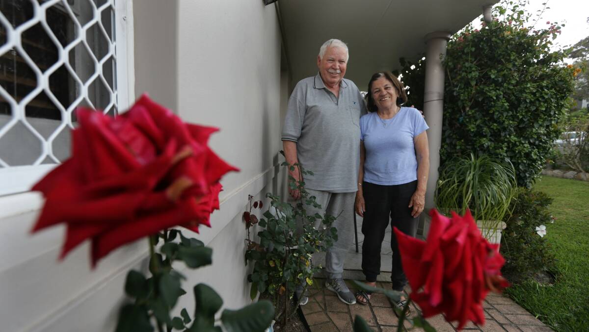 Desirable suburb: Stan and Eva Delic have been living in Beverly Park for 20 years. Picture: John Veage