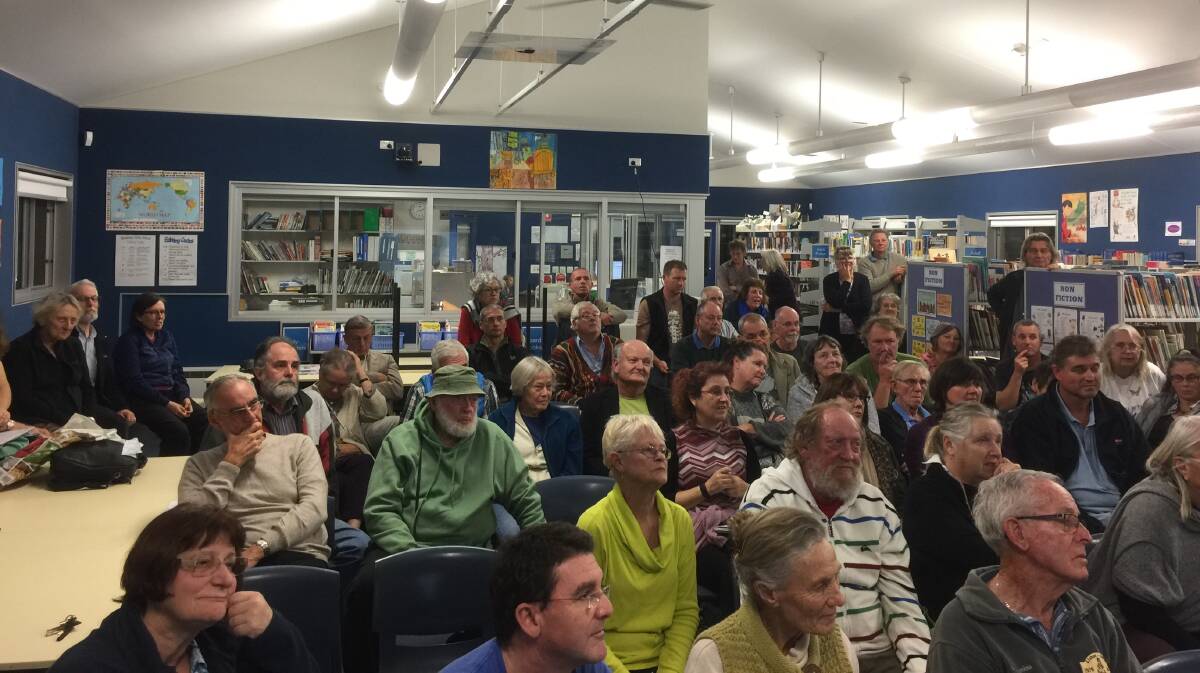 About 70 residents attended the launch of the scheme, which was organised by the Bundeena-Maianbar Solar group. Picture: supplied