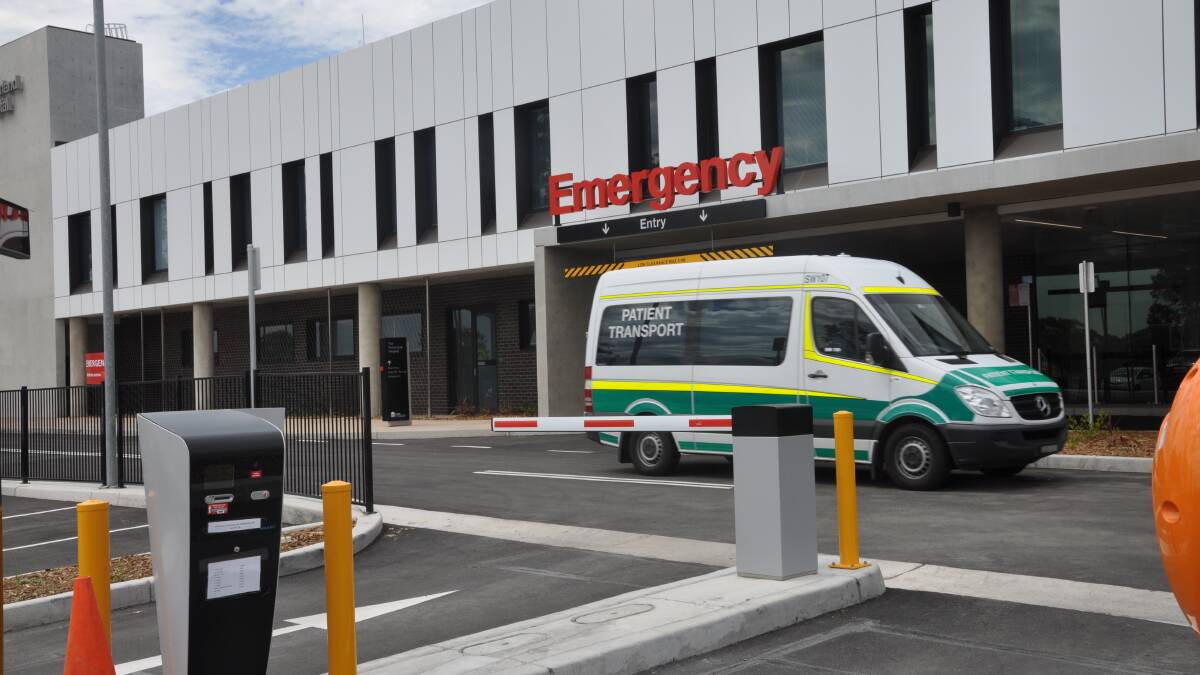The emergency department at Sutherland Hospital. Picture: John Veage
