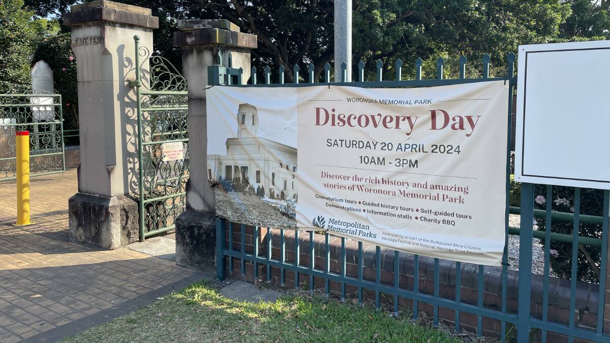 A Discovery Day will be held at Woronora Memorial Park.
