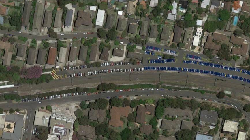 Proposed extra at-grade commuter parking in Oxley Avenue. Picture: supplied