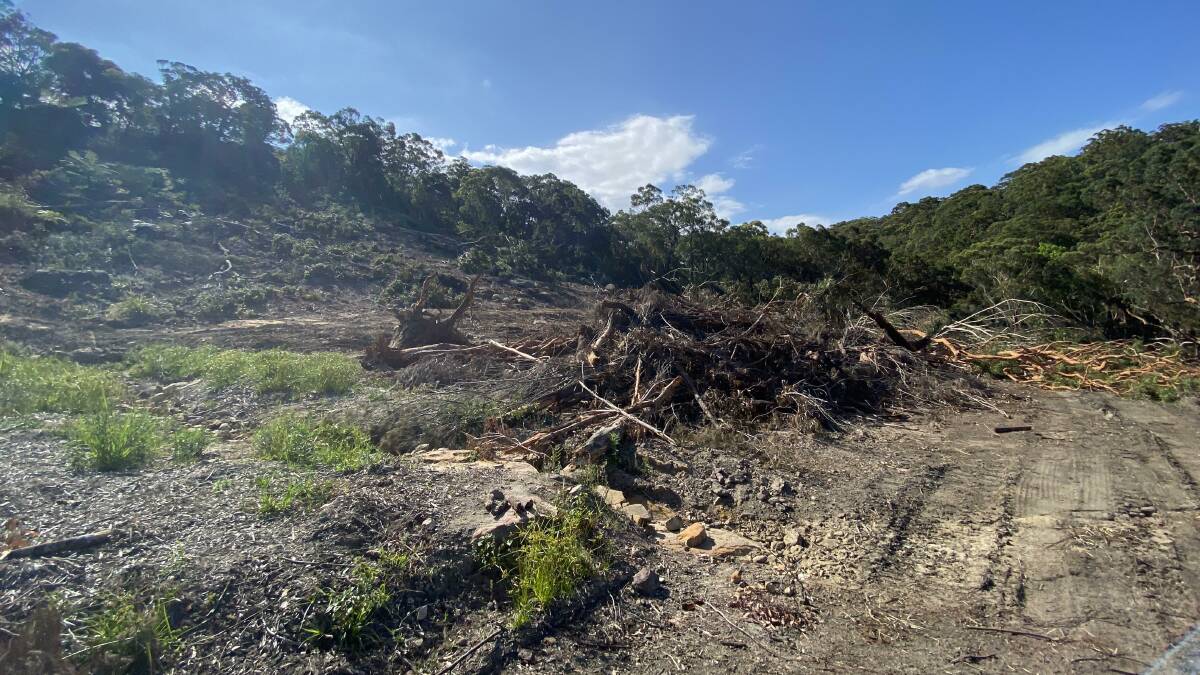 Cleared land at Barden Ridge. Picture: supplied
