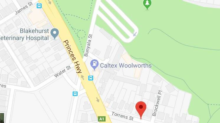 Princes Highway will be widened between James Street and south of Torrens Street, Blakehurst. Picture: Google Maps