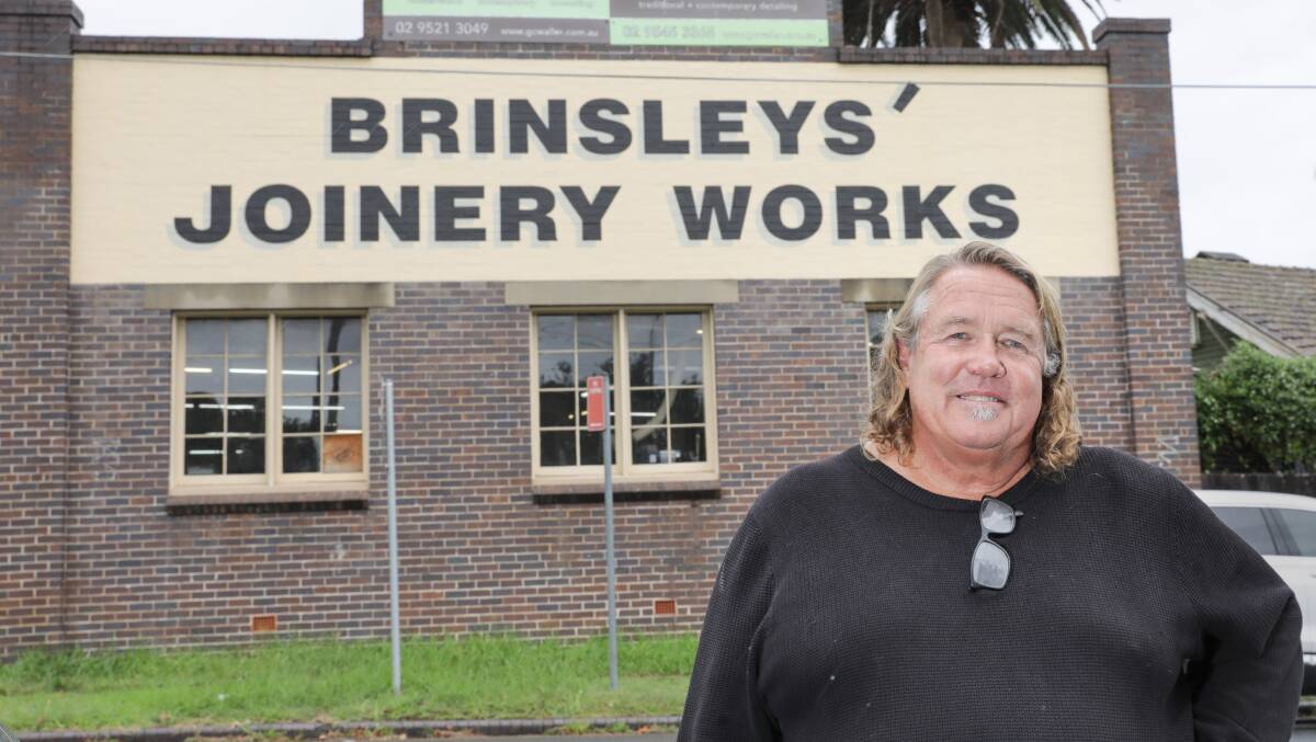 Gary Waller loves working with the old machinery at Brinsley's. Picture by John Veage