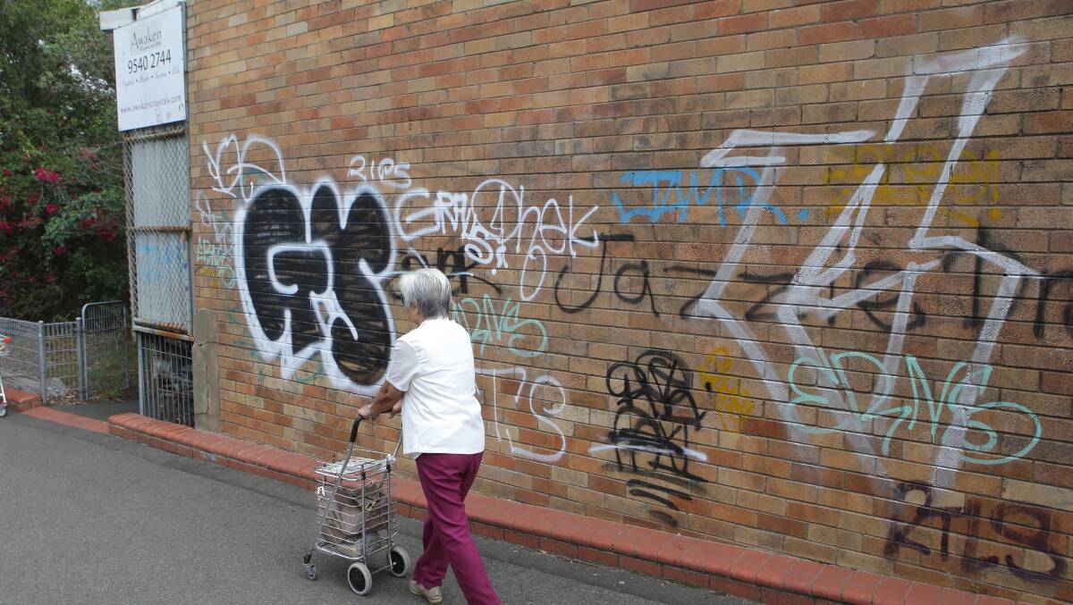 The review will examine whether present anti-graffiti measures are working. Picture: John Veage