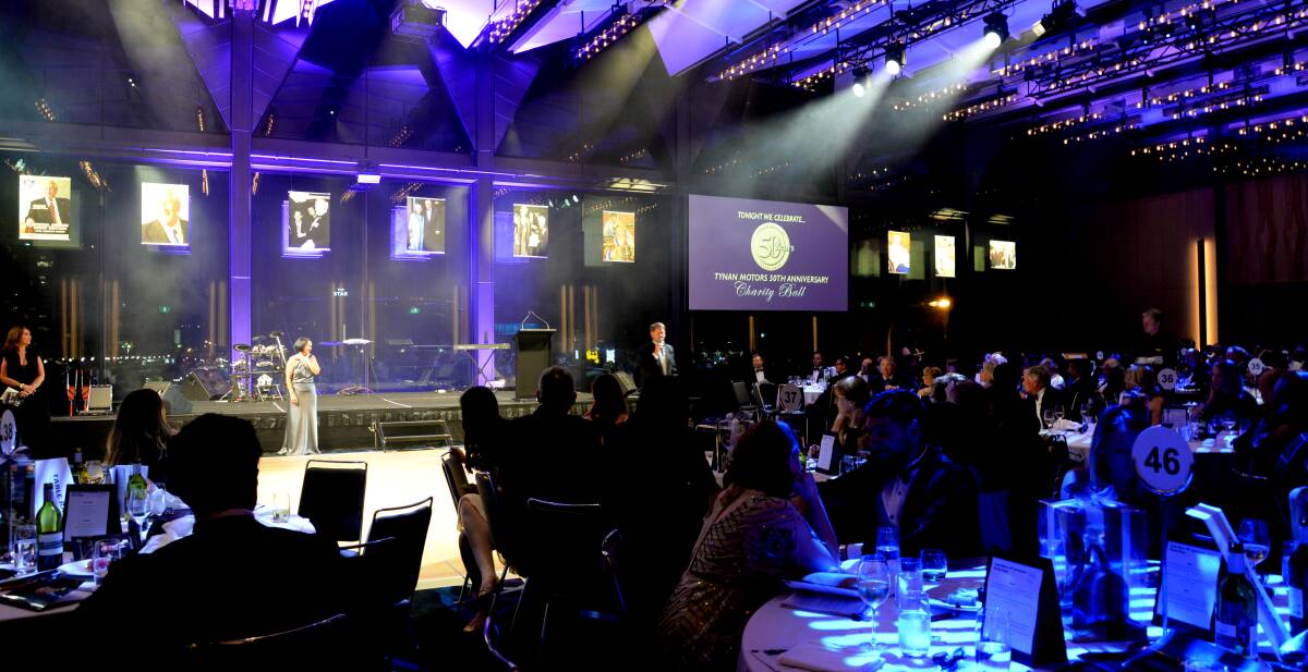 Big fundraiser: More than 400 people, including many of the biggest names in the motor industry, attended a gala dinner. Picture: Mark Rowland