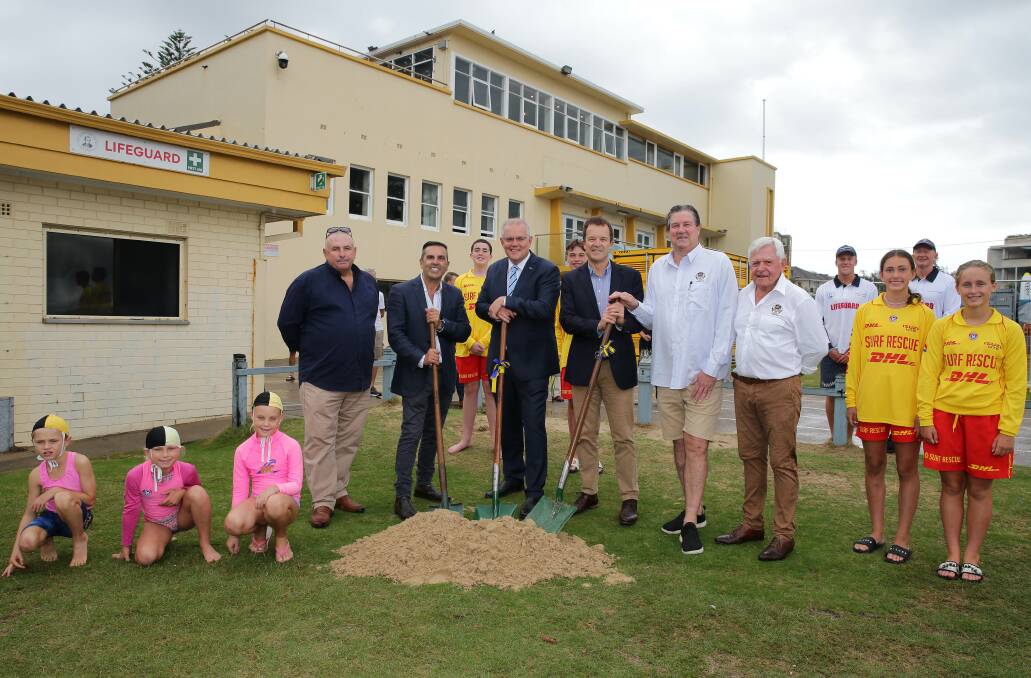 Construction began in February 2022 with a sod-turning ceremony involving then prime minister and Cook MP Scott Morrison. Picture by John Veage