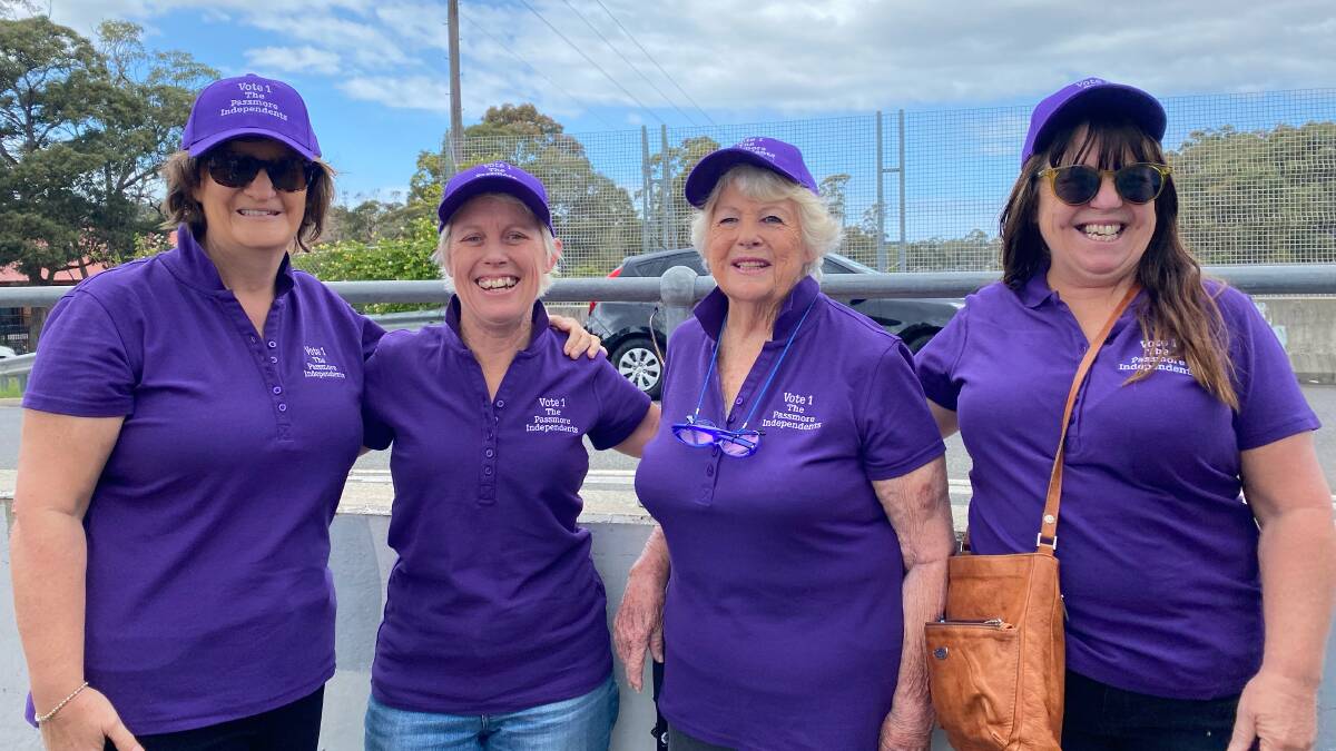 The Passmore Independent Team: Tania Clynch (left), Dominique Passmore, Anne Passmore, Penni Passmore. Picture: supplied