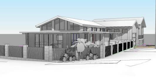 Artist's view of the completed development. Picture: Neate Architects / DA