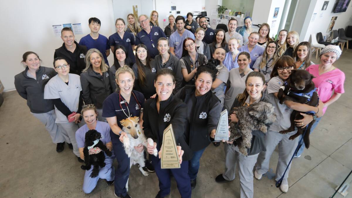 Veterinary Specialists of Sydney are the shire's Business of the Year. Picture by John Veage