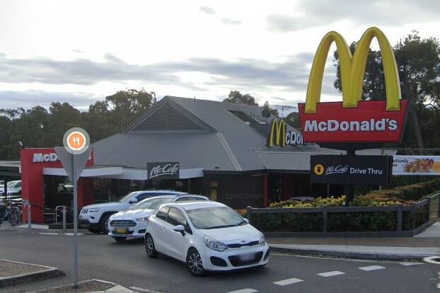 McDonald's Menai. Picture: Google Maps