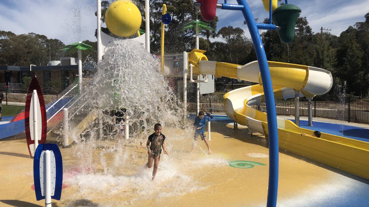 The water fun park at Sutherland Leisure Centre. Picture: supplied