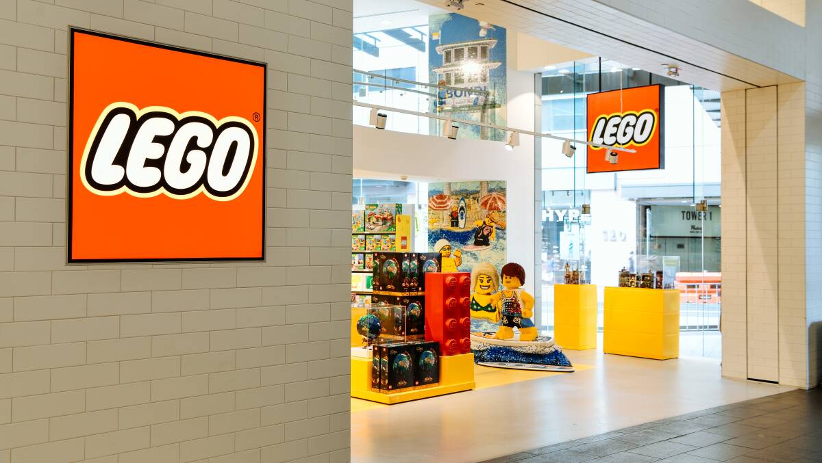 The new LEGO Store will open on level 3 at Westfield Miranda. Picture supplied