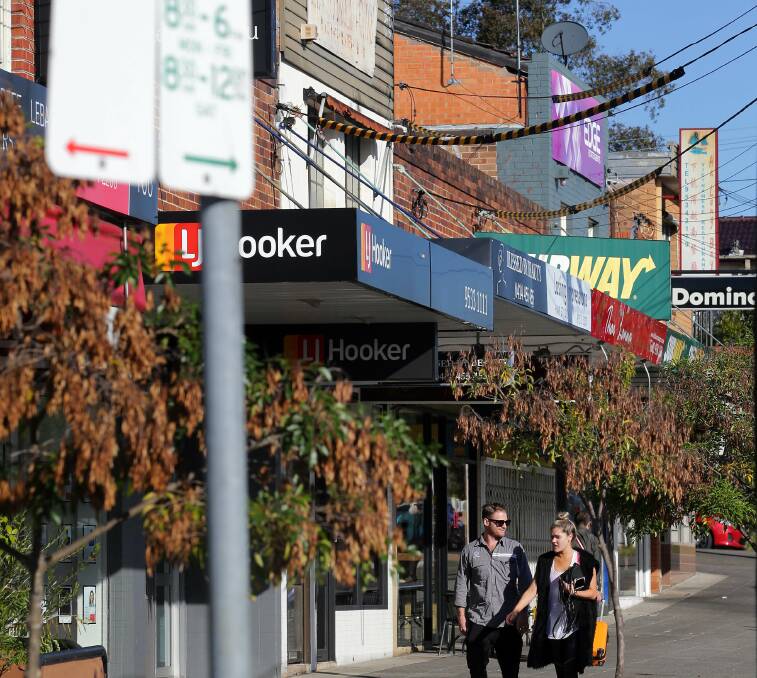 High-rise on way: Areas on both sides of Riverwood station are set to change dramatically as the priority precinct is rolled out. Picture: John Veage
