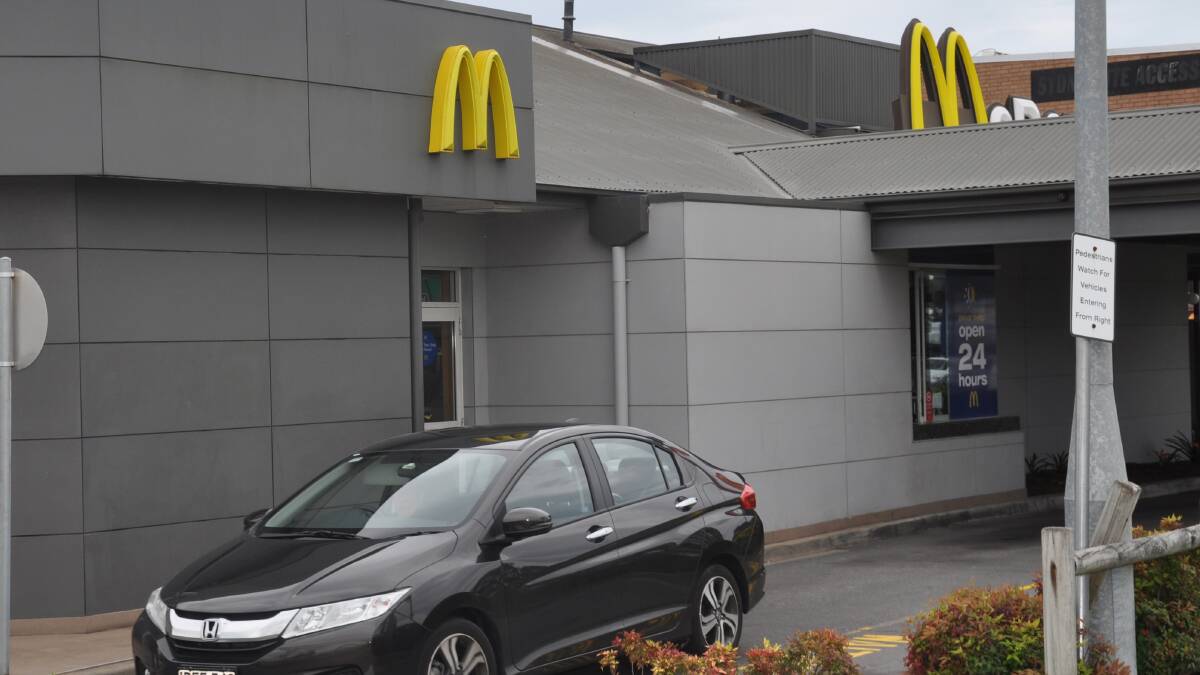Development application: McDonald's wants dual drive-thru lanes.