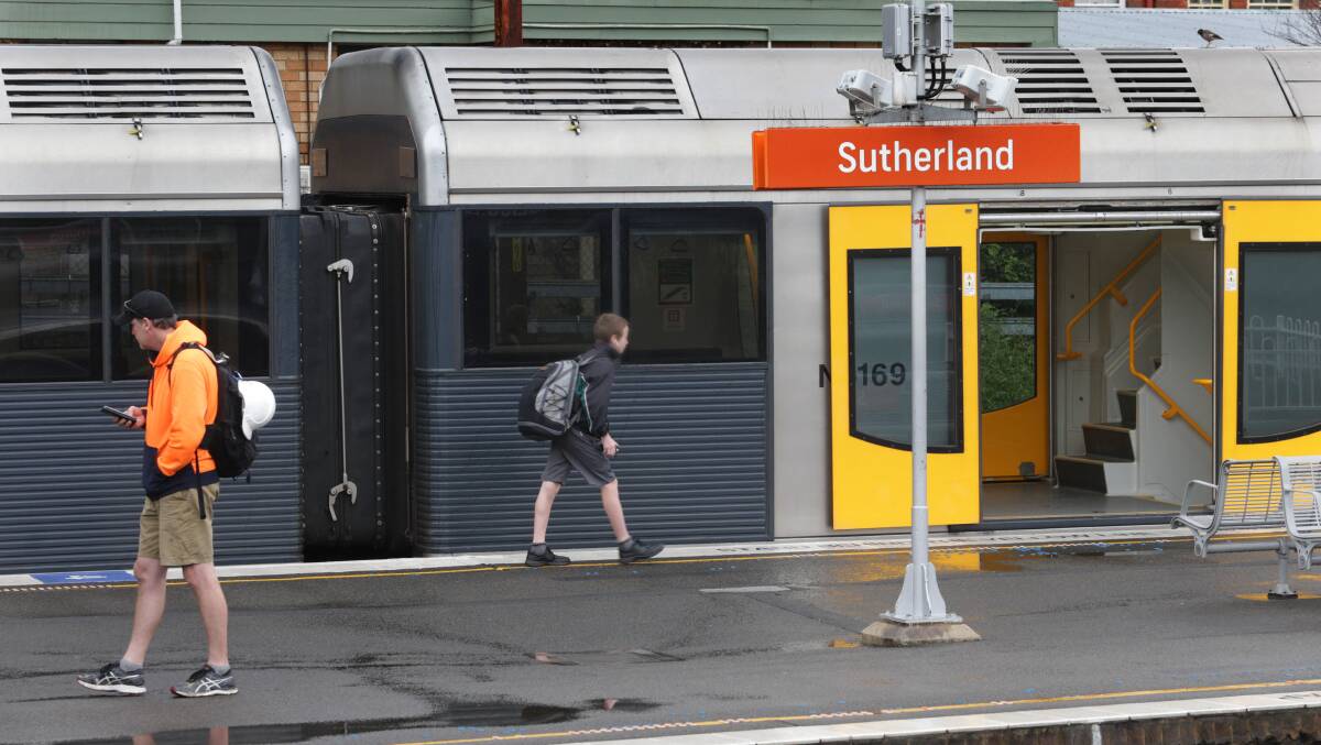 Andrew Constance says "stringent cleaning regimes" for trains and buses have been implemented.. Picture: John Veage 