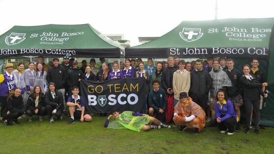 St John Bosco team at Relay for Life. Picture Facebook