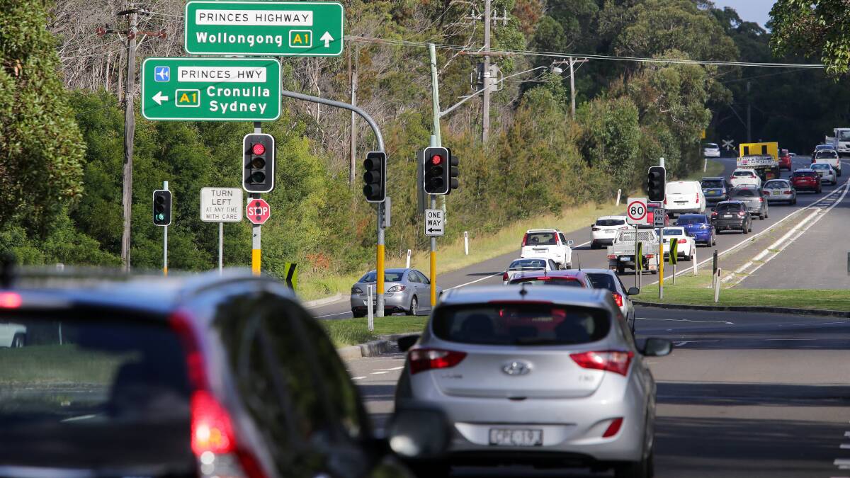 Extending the M6 would take traffic off Princes Highway. Picture by John Veage